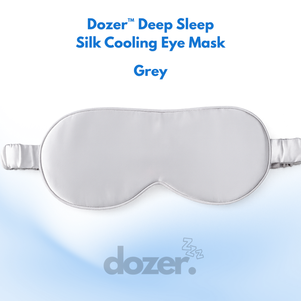 Dozer™ 100% Mulberry Silk Cooling Eye Mask — Deep Rest, Redefined