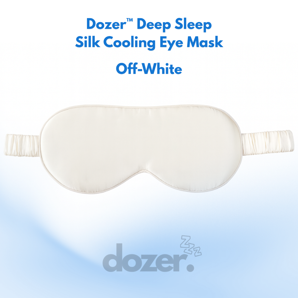 Dozer™ 100% Mulberry Silk Cooling Eye Mask — Deep Rest, Redefined