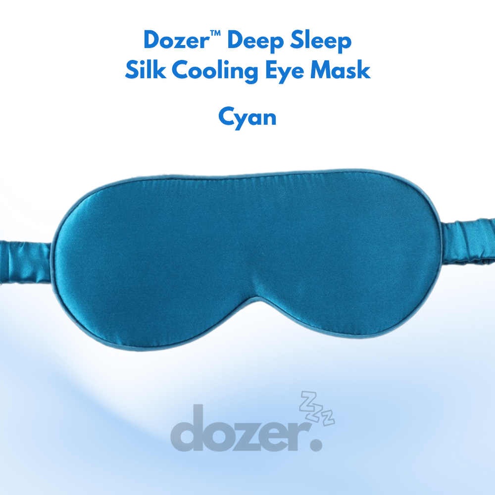 Dozer™ 100% Mulberry Silk Cooling Eye Mask — Deep Rest, Redefined