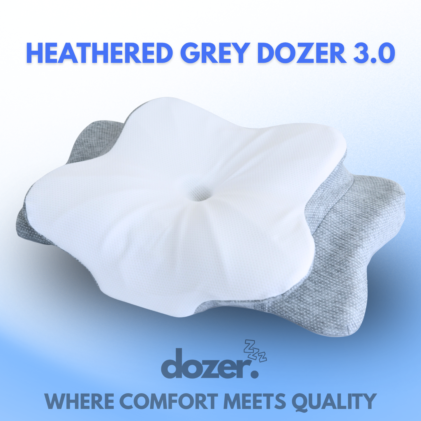 The Dozer™ Ultra Contour & Relief Pillow 3.0!