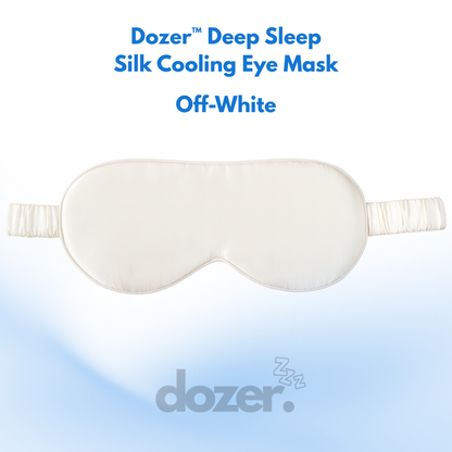 Dozer™ 100% Mulberry Silk Cooling Eye Mask — Deep Rest, Redefined